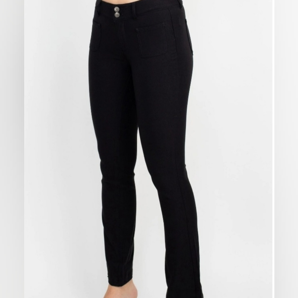 Sabrina Lauren Perfect Fit Ultra Soft Stretch Black High Rise Skinny Ankle Jeans